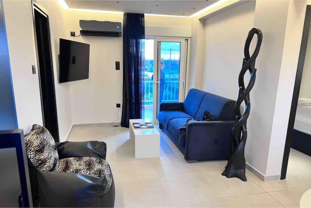 Lagonisi 2 Bedroom Luxury Apartment By The Sea! Bagian luar foto